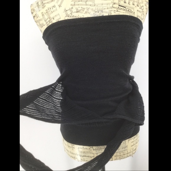 Derek Heart Med. Blue Tube Top/Bare Back - Picture 5 of 8